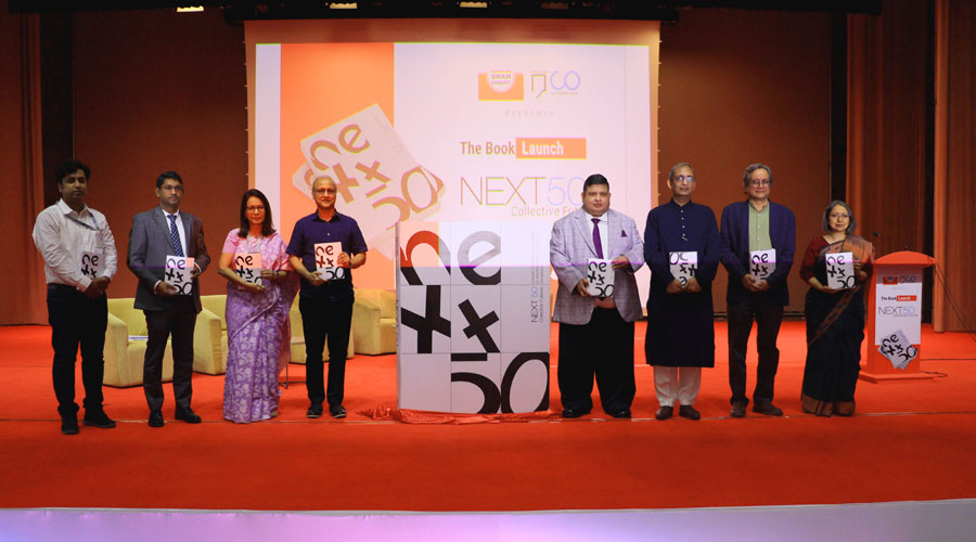 ব্র্যাক ইউনিভার্সিটিতে 'নেক্সট৫০: কালেক্টিভ ফিউচারস' বই এর মোড়ক উন্মোচন