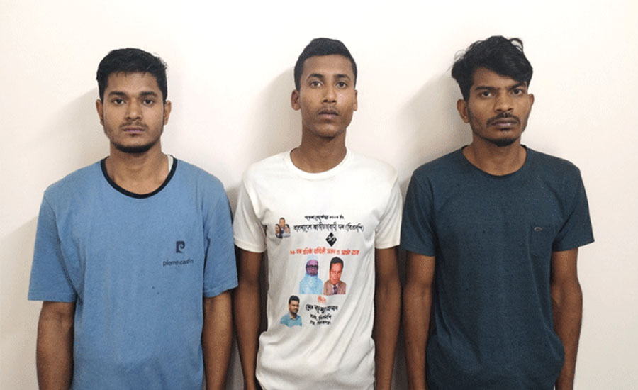 সিরাজগঞ্জে আলোচিত ক্লুলেস মামলার তিনজন আটক