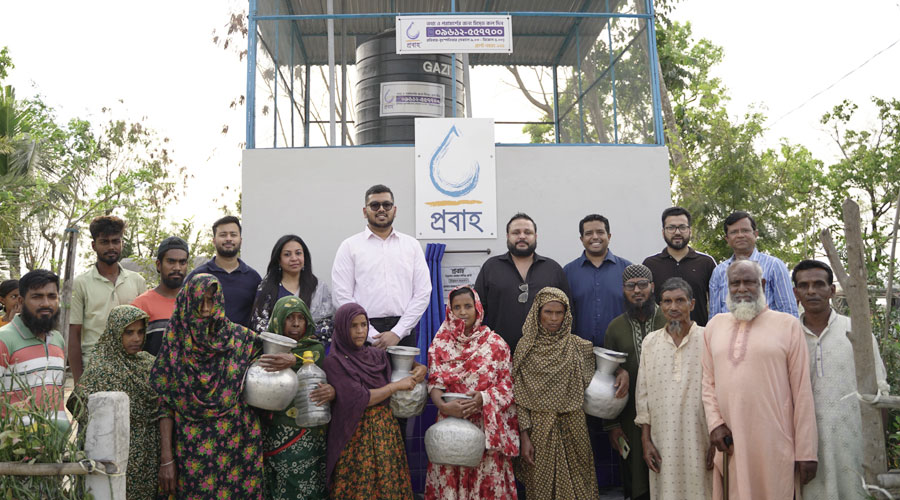 সঙ্কটপ্রবণ অঞ্চলে ১৬ বছর ধরে নিরাপদ পানি সরবরাহ করে যাচ্ছে ‘প্রবাহ’