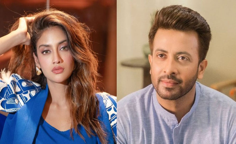 শাকিবের দুষ্টু কোকিল টালিউডের নুসরাত জাহান