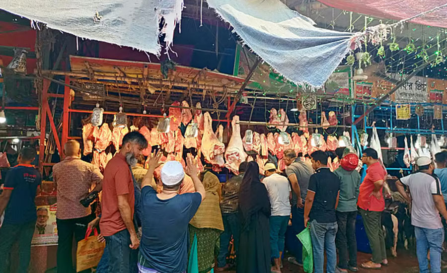 গরুর মাংসের বাজার চড়া, কেজিপ্রতি দাম উঠেছে ৮৫০ টাকা