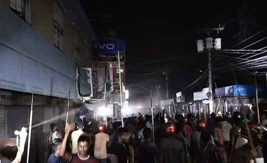 বাহুবলে ১২ গ্রামে সংঘর্ষ, পুলিশসহ আহত অর্ধশত