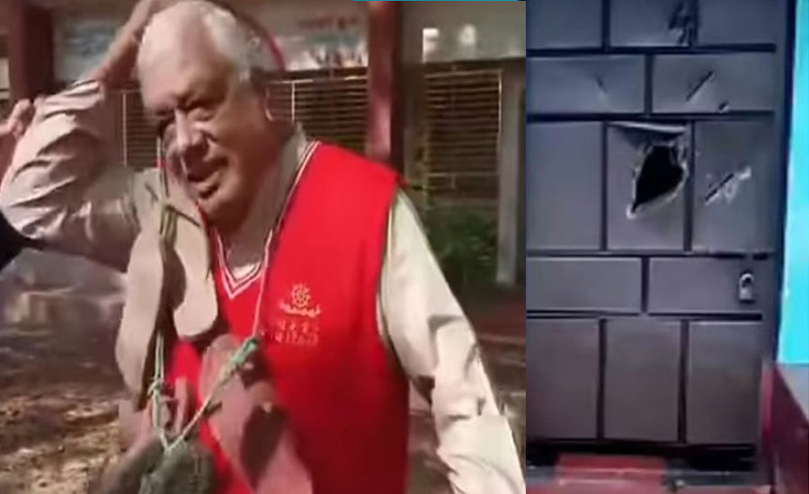 জুতার মালা পরিয়ে লাঞ্ছনার শিকার সেই বীর মুক্তিযোদ্ধার বাড়িতে হামলা-ভাঙচুর