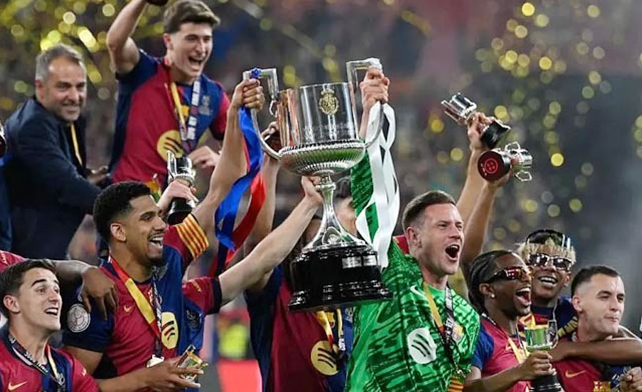 রিয়ালকে হারিয়ে স্প্যানিশ কোপার চ্যাম্পিয়ন বার্সেলোনা