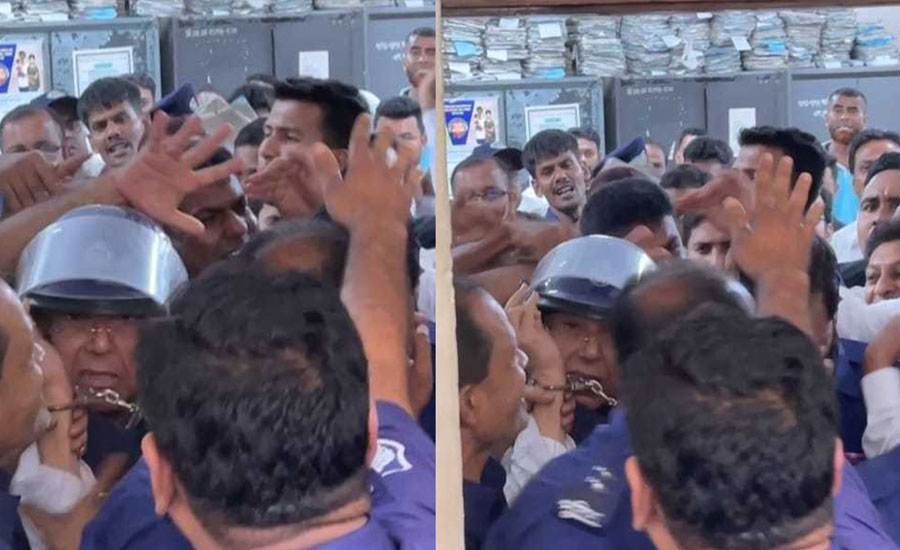 আদালতে কিল-ঘুষি, দৌড় দিলেন আনিসুল হক