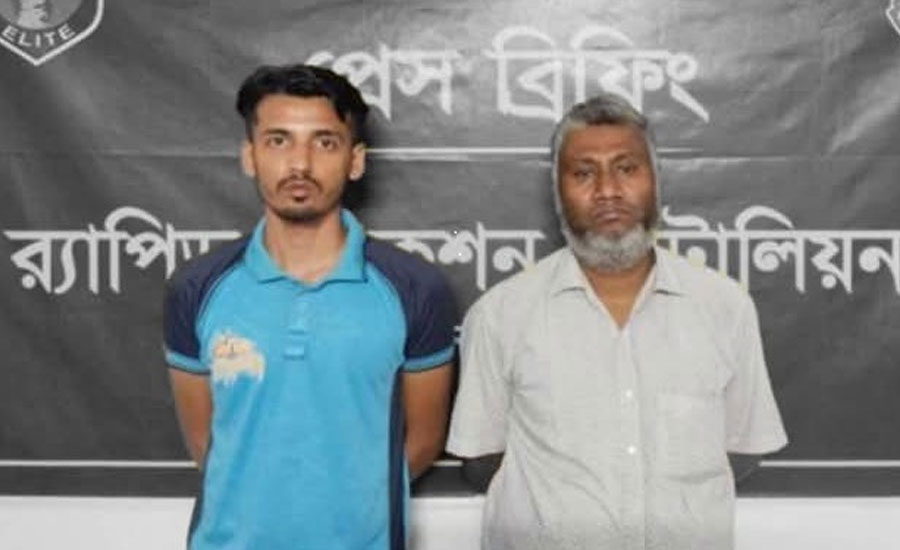 কুড়িগ্রামের গাঁজা ব্যবসায়ী ১মন  গাঁজাসহ রাজশাহীতে র‍্যাবের হাতে আটক