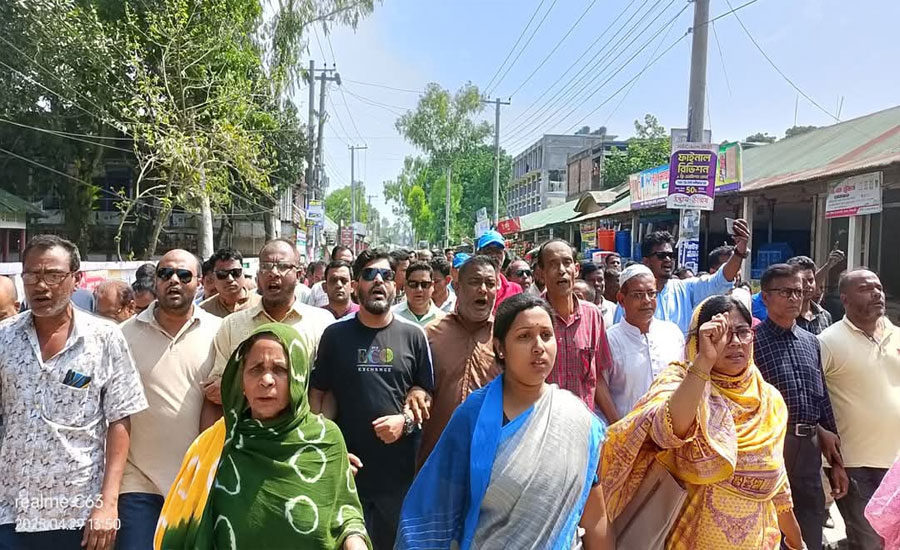 ডিমলায় তারেক রহমানের খালাতো ভাই তুহিনের মুক্তির দাবীতে বিক্ষোভ সমাবেশ