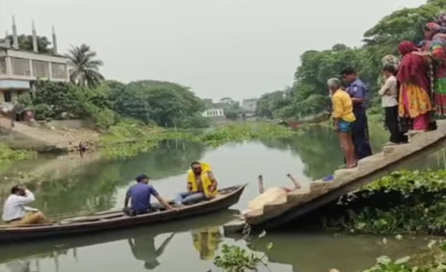 সোনারগাঁয়ে মারীখালী নদী থেকে অজ্ঞাত এক নারীর হাত-পা বাঁধা মরদেহ উদ্ধার