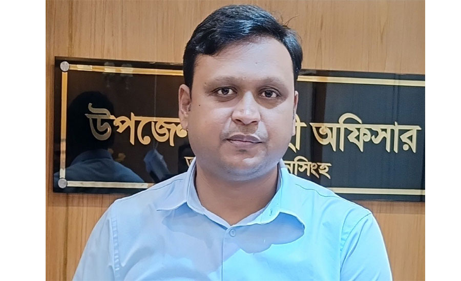 ভালুকায় সৌন্দর্য বাড়াতে ইউএনও’র ‘নিজ খরচে’ সবুজ বিপ্লব