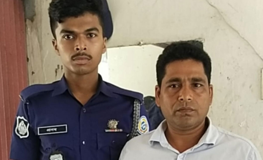 না‌জিরপুরে বিস্ফোরক আইনের মামলায় যুবলীগ নেতা গ্রেফতার