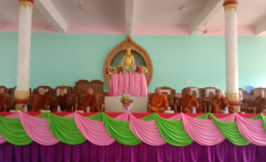পানছড়ি শান্তিপুর অরণ্য কুটিরে গৌতম বুদ্ধ জয়ন্তী উৎসব উদযাপন