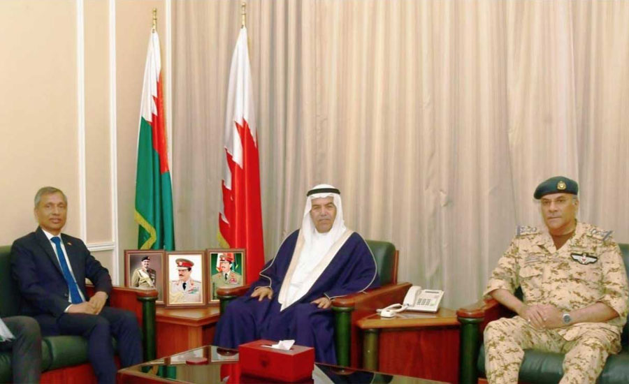 বাহরাইনের প্রতিরক্ষামন্ত্রীর সঙ্গে বাংলাদেশের রাষ্ট্রদূতের সাক্ষাৎ