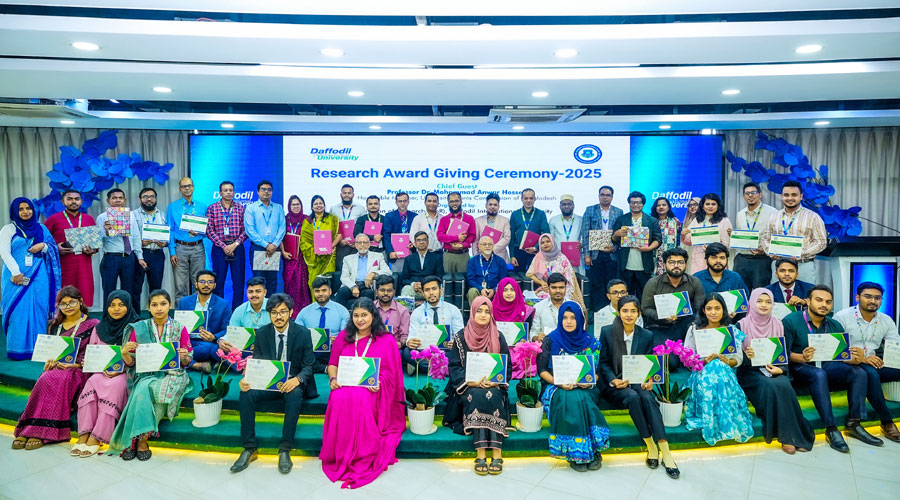 ড্যাফোডিলের ২০২৪ সালে ১২০০ স্কোপাস/আইএসআই ইনডেক্সড গবেষণা প্রকাশনা উদযাপন