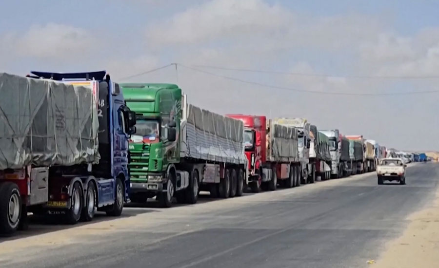 গাজার পথে হাজারো ত্রাণের ট্রাক আটকে রেখেছে ইসরায়েল