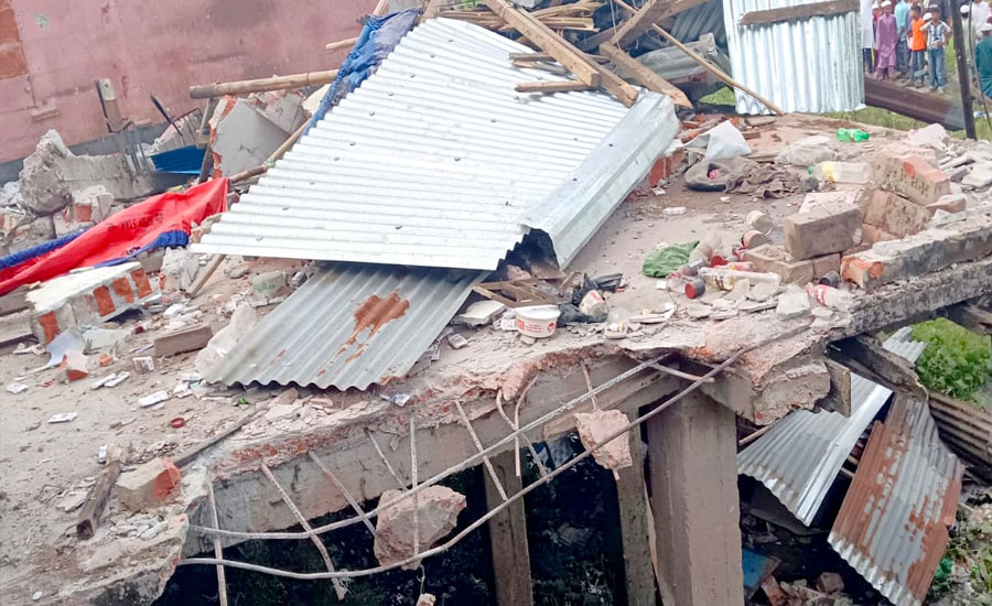 রামগঞ্জে অবৈধ দখল উচ্ছেদ অভিযানের প্রথমদিনেই গুড়িয়ে দেয়া হয়েছে দশ স্থাপনা