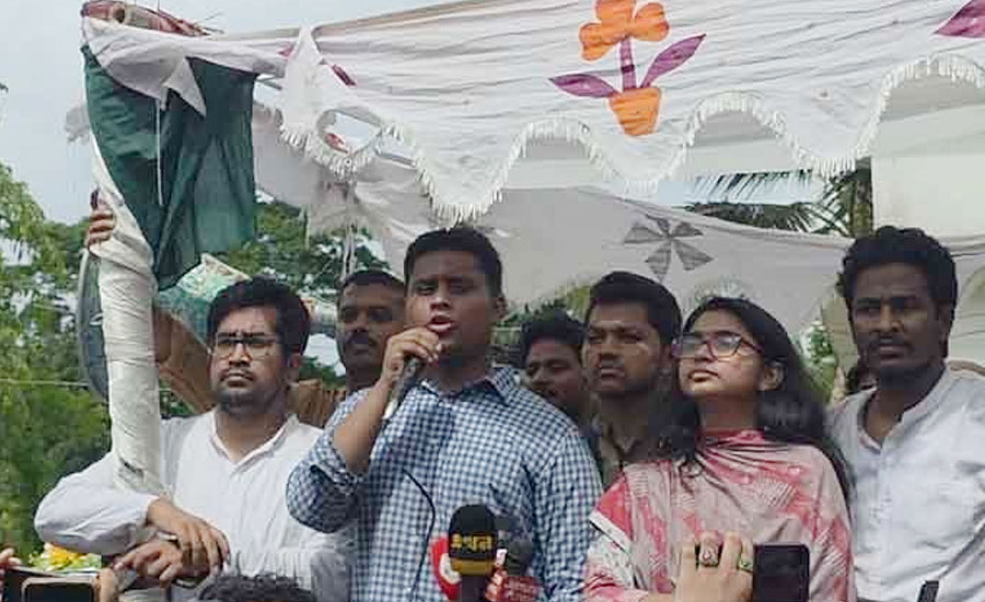 সচিবালয়ে বিক্ষোভের বিষয়ে যা বললেন হাসনাত আবদুল্লাহ