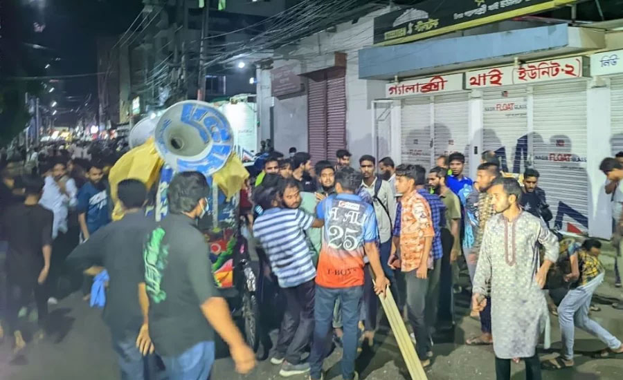 রংপুরে জিএম কাদেরের বাসভবনে হামলা
