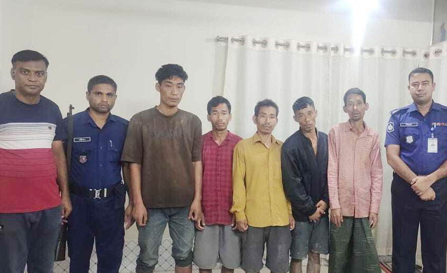 হাত-পা বাঁধা অবস্থায় ৫ পাহাড়ি তরুণ উদ্ধার 