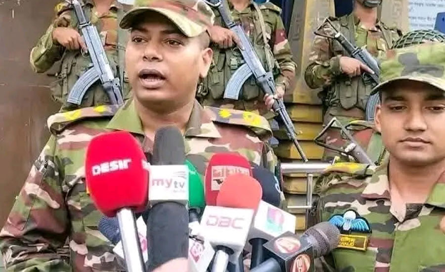 কুড়িগ্রামে জননিরাপত্তা ও শৃঙ্খলা রক্ষায় সেনাবাহিনীর নজরকাড়া নিরাপত্তা 