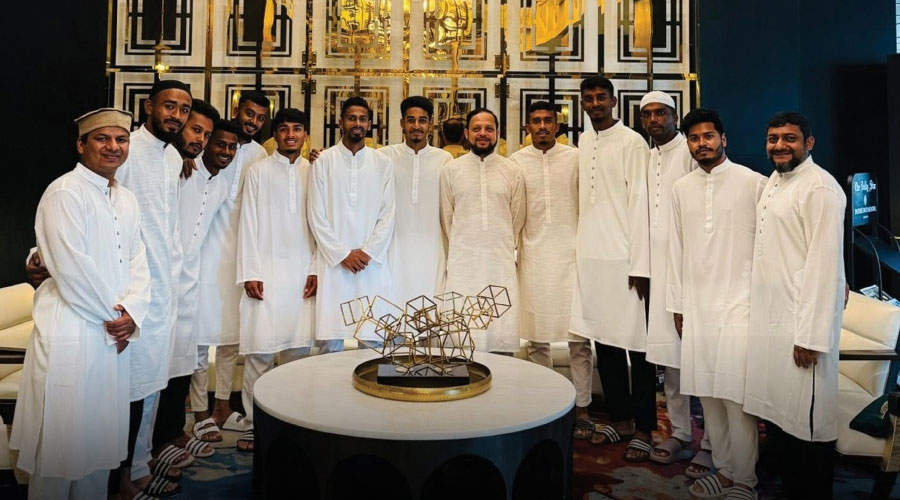 হামজাদের অন্যরকম এক ঈদ উদযাপন