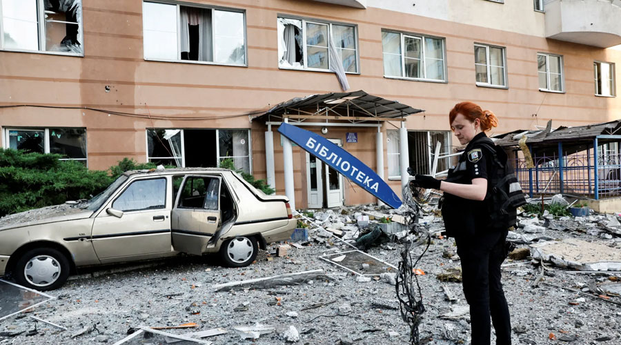 রাশিয়ার ভয়াল ড্রোন হামলায় কাঁপছে ইউক্রেন, নিহত ৬ ও আহত বহু!