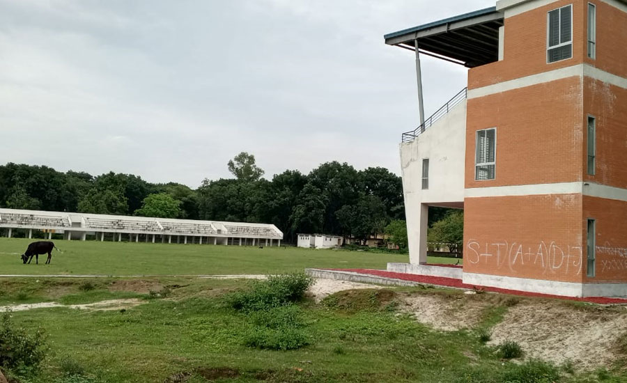 তেঁতুলিয়া মিনি স্টেডিয়াম হস্তান্তরের অজুহাতে অভিভাবকহীন 