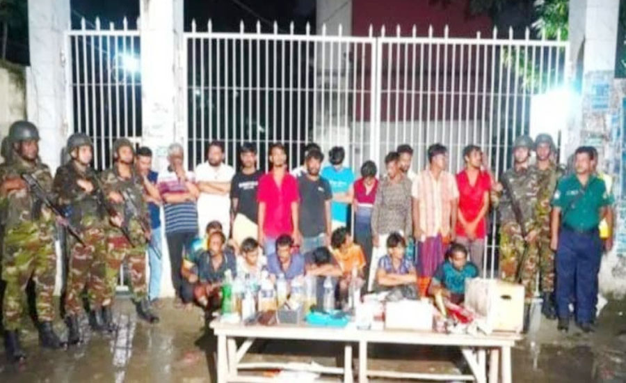 গাজীপুরে যৌথ অভিযানে গ্রেফতার -২৪
