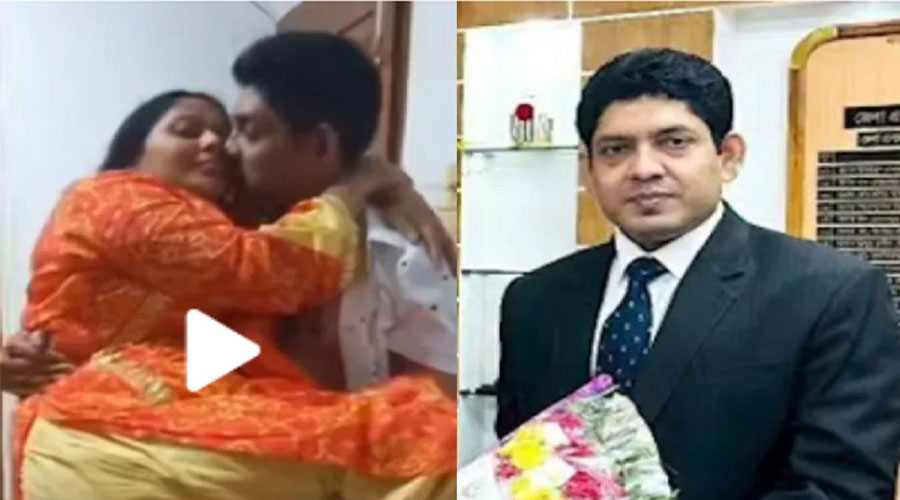 নারীর সঙ্গে জেলা প্রশাসকের ব্যক্তিগত ভিডিও ভাইরাল