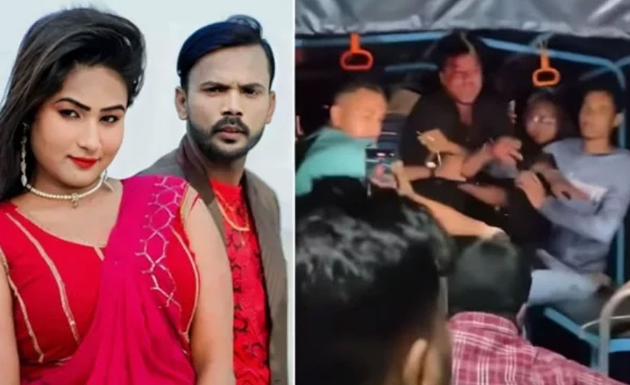 হিরো আলমের স্ত্রী রিয়া মনি ও ম্যাক্স অভিকে গণধোলাই দিয়ে পুলিশে দিল এলাকাবাসী