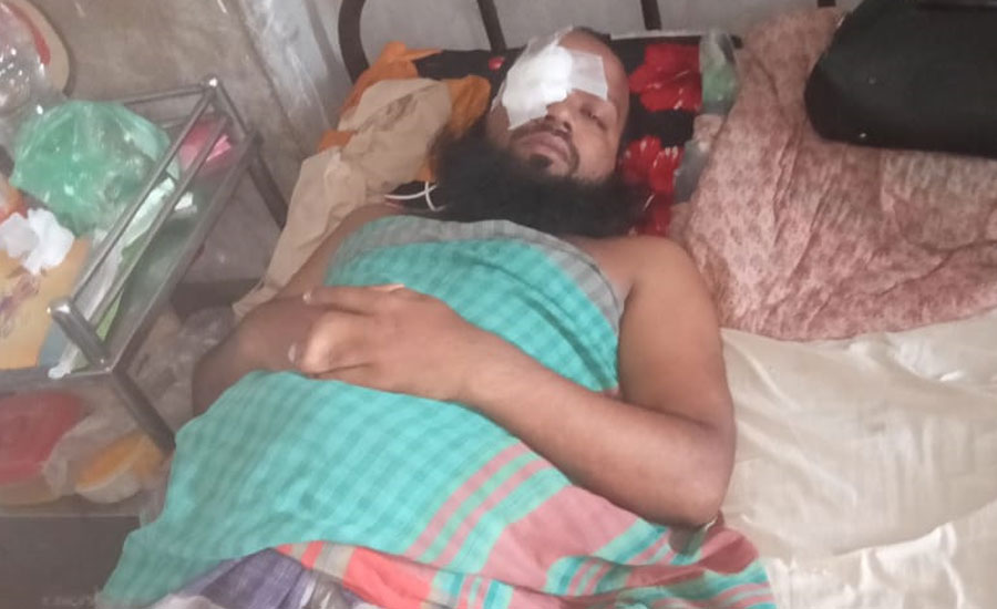 উজিরপুরে জমিজমা নিয়ে বিরোধের জেরে ব্যবসায়ীর উপর সন্ত্রাসী হামলায় আহত দুই থানায় মামলা