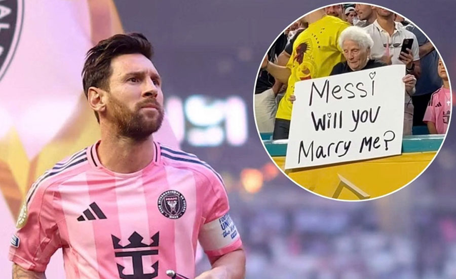 মেসিকে বিয়ের প্রস্তাব দিলেন ৯৮ বছর বয়সী নারী