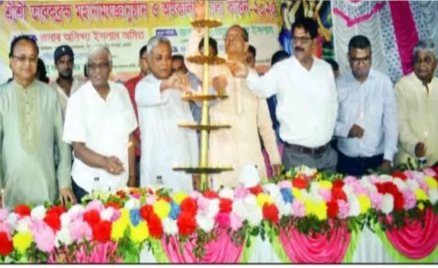 যশোর নীলগঞ্জ মহা শ্রুতশানে জমকালো শবদাহ অনুষ্ঠানের উদ্বোধন