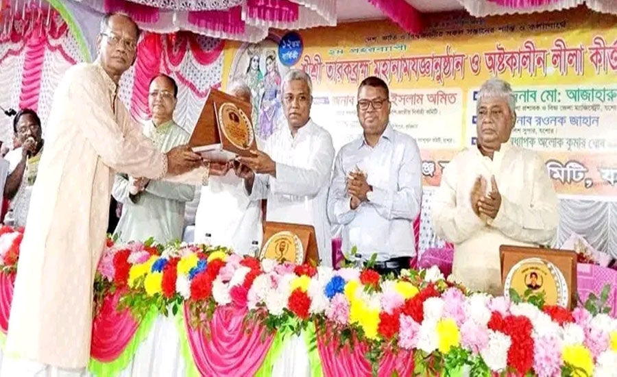 যশোর নীলগঞ্জ মহা শ্রুতশানে জমকালো শবদাহ অনুষ্ঠানের উদ্বোধন