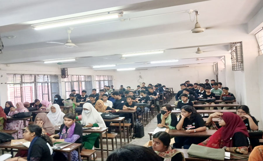 বাকৃবিতে এপেক্স অ্যাস্ট্রো-অলিম্পিয়াডের প্রাথমিক বাছাই পরীক্ষা অনুষ্ঠিত