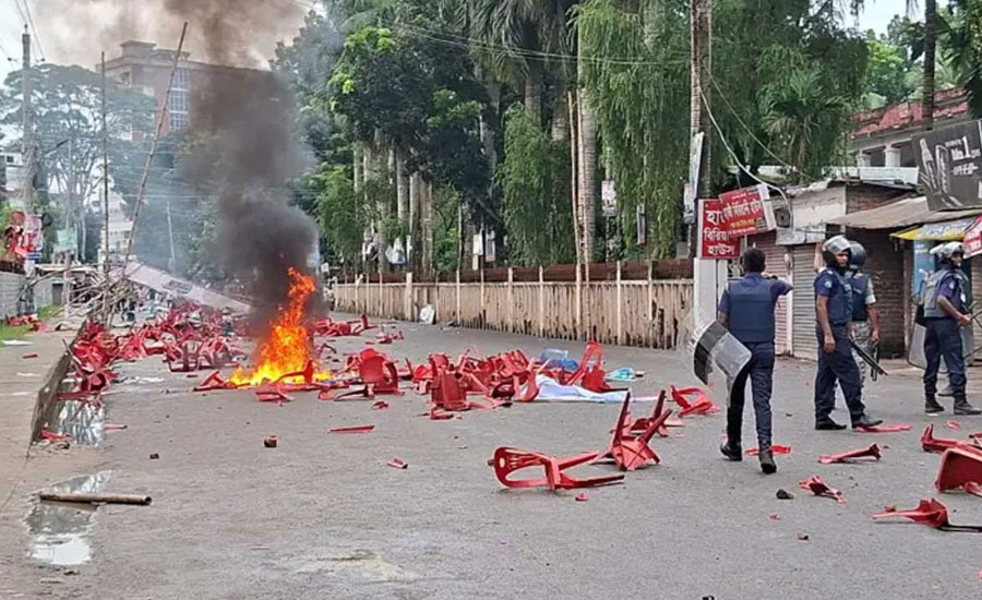 গোপালগঞ্জে সংঘর্ষে অন্তত ৪ জন নিহত