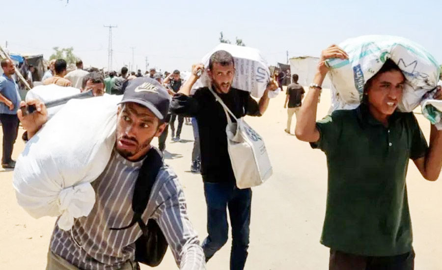 ত্রাণ নিতে এসে প্রাণ গেল আরও ৬৭ ফিলিস্তিনির