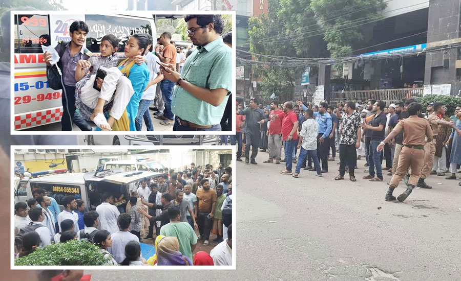 উত্তরায় স্কুল ভবনে বিমান বিধ্বস্ত, মঙ্গলবার রাষ্ট্রীয় শোক ঘোষণা