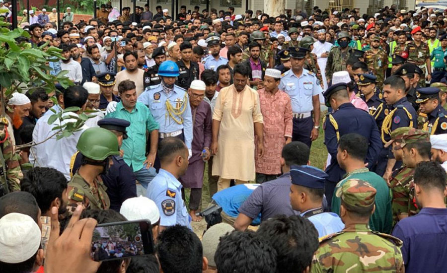 আমি সেই হতভাগ্য, সন্তানের লাশ কাঁধে নিয়েছি: নিহত পাইলটের বাবা