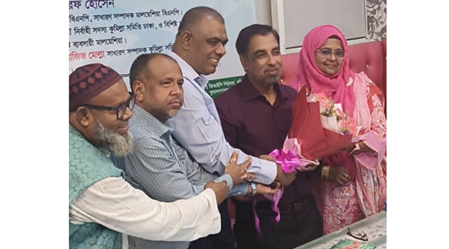 কুমিল্লা সমিতি ঢাকার সভাপতি ও যুগ্ম সাধারণ সম্পাদক কে মালয়েশিয়ায় সংবর্ধনা