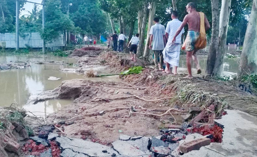 ফেনীতে এবারের বন্যায় ক্ষতি ২৩৮ কোটি ৪০ লাখ টাকা