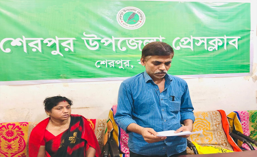 বগুড়ার শেরপুরে ভূমিহীন পরিবারকে উচ্ছেদের অপচেষ্টায় প্রভাবশালী