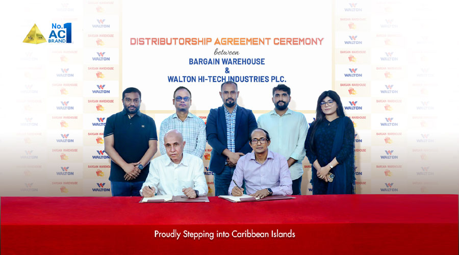 এবার ক্যারিবিয়ান দ্বীপপুঞ্জে ওয়ালটনের ব্র্যান্ড বিজনেস সম্প্রসারণ 