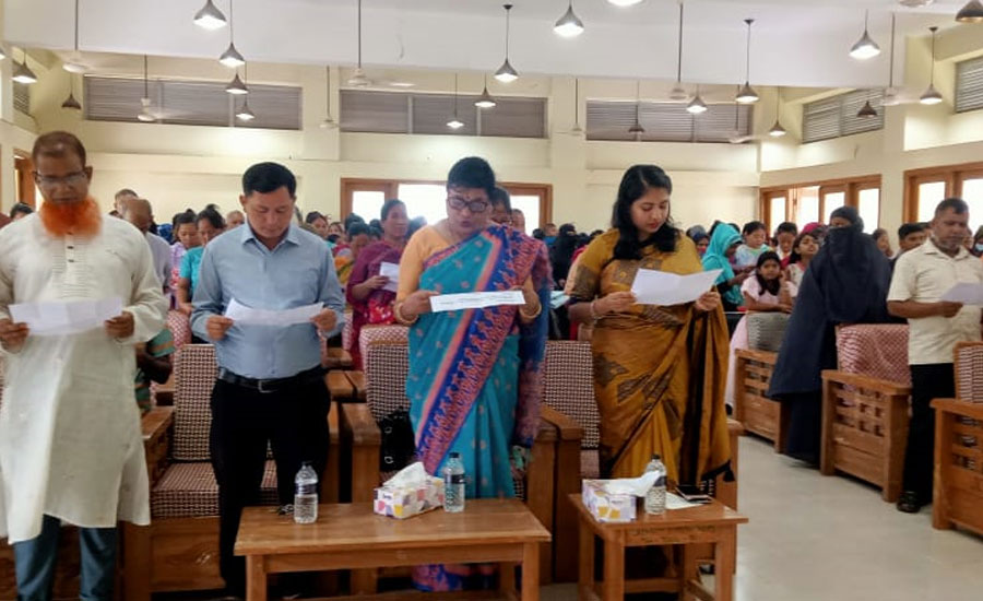 পানছড়িতে জুলাই পুনর্জাগরণে সমাজ গঠনে লাখো কণ্ঠে শপথ পাঠ
