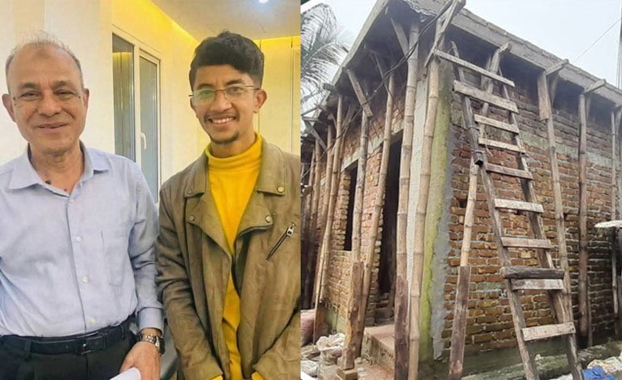 দানের টাকায় স্কুলে পড়া রিয়াদ চাঁদাবাজ হয়ে ওঠায় হতবাক এলাকাবাসী
