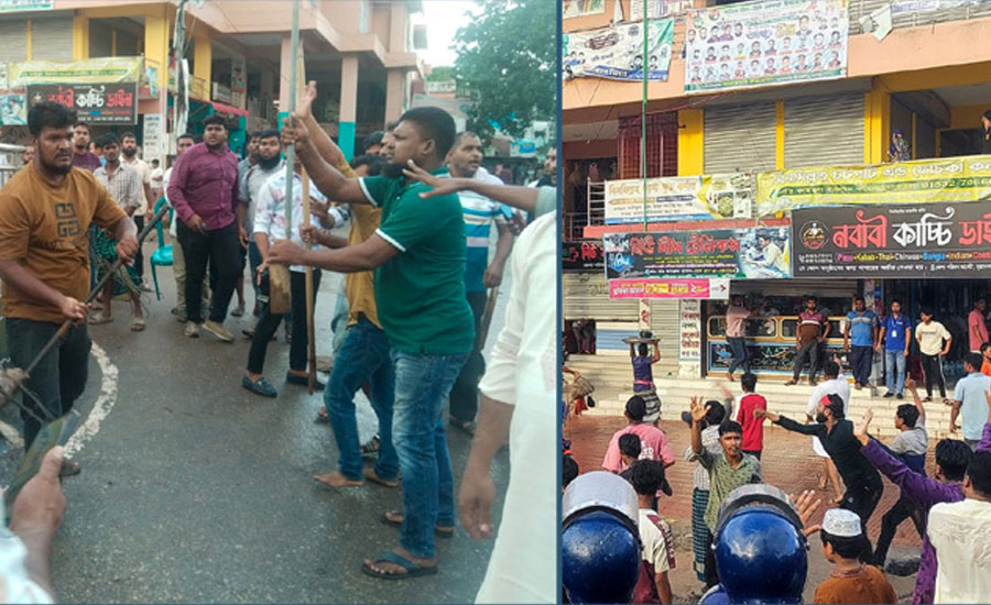 আসিফ মাহমুদের সমর্থকদের সঙ্গে বিএনপির নেতাকর্মীদের সংঘর্ষ