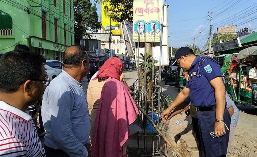 কুড়িগ্রামে ২৪' জুলাাই শহীদ আশিক এর স্ট্রীট স্ট্যাম্প ভিত্তিপ্রস্তর উদ্বোধন