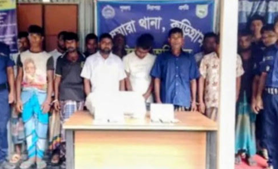 কুড়িগ্রামের চিলমারীতে জামায়াত নেতাসহ ১৪ জুয়াড়ি গ্রেফতার