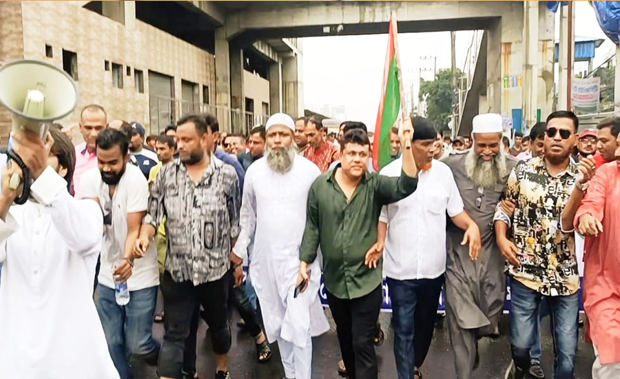 কেন্দ্রঘোষিত কর্মসূচির বাস্তবায়নে গাছায় গণঅভ্যুত্থান বর্ষপূর্তি উদযাপন