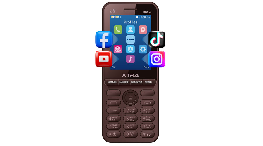 এক্সট্রা নিয়ে এলো বাটনওয়ালা ফোরজি ক্লাউড ফোন