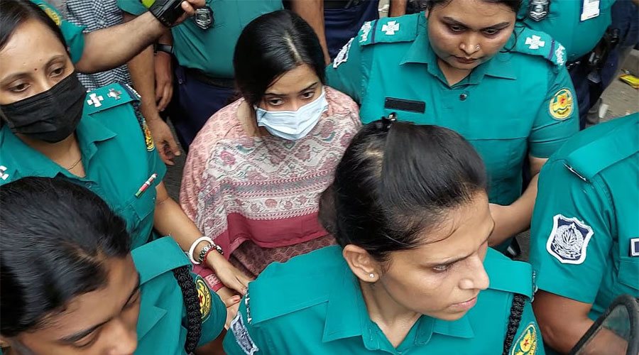 মেজর সাদিকের স্ত্রী সুমাইয়া জাফরিন ৫ দিনের রিমান্ডে